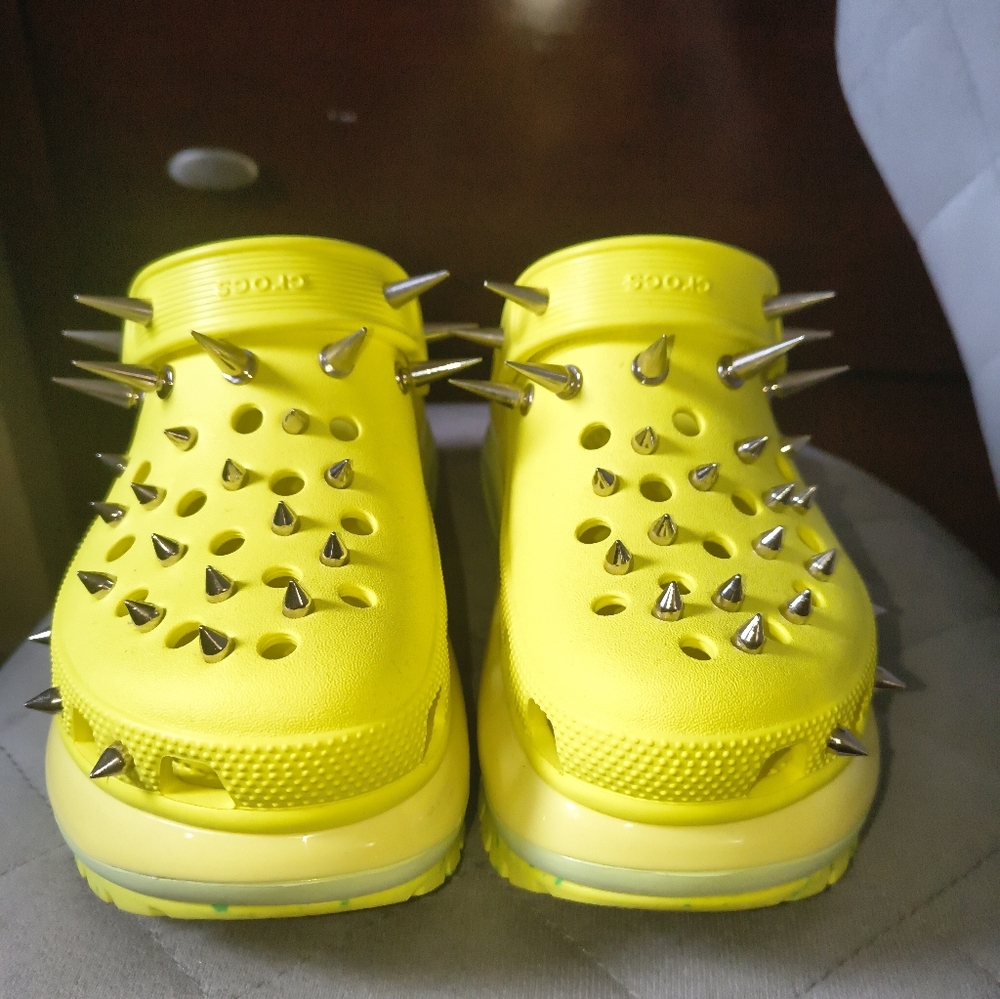 Crocs Mega Crush Platforms Customized Acidity